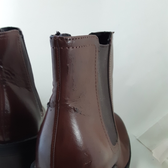 H & M - divided- chunky lug sole ankle boots - Picture 3 of 13